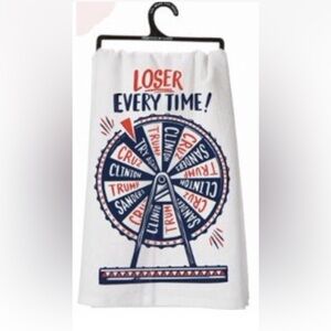 Political Humor Kitchen Towel- Primitives by Kathy 2016 Election